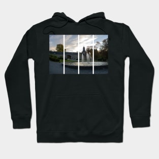 This Castle, during the Battle of the Bulge, housed the Headquarters of Major General Matthew B. Ridgway. Liege Province. Autumn sunny day Hoodie